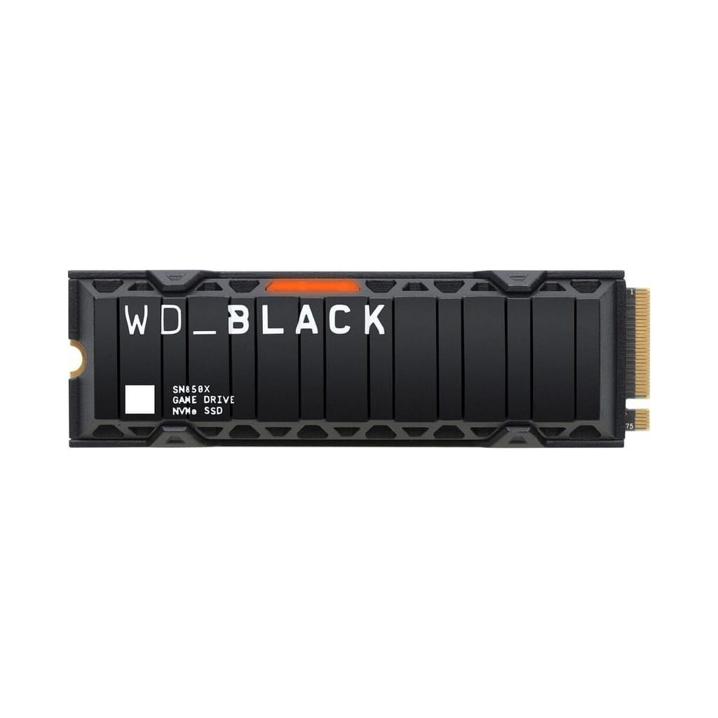 WD Black SN850X Game Drive 4TB NVMe SSD M.2 Gen 4 With Heatsink Up To 7300MB/s Read