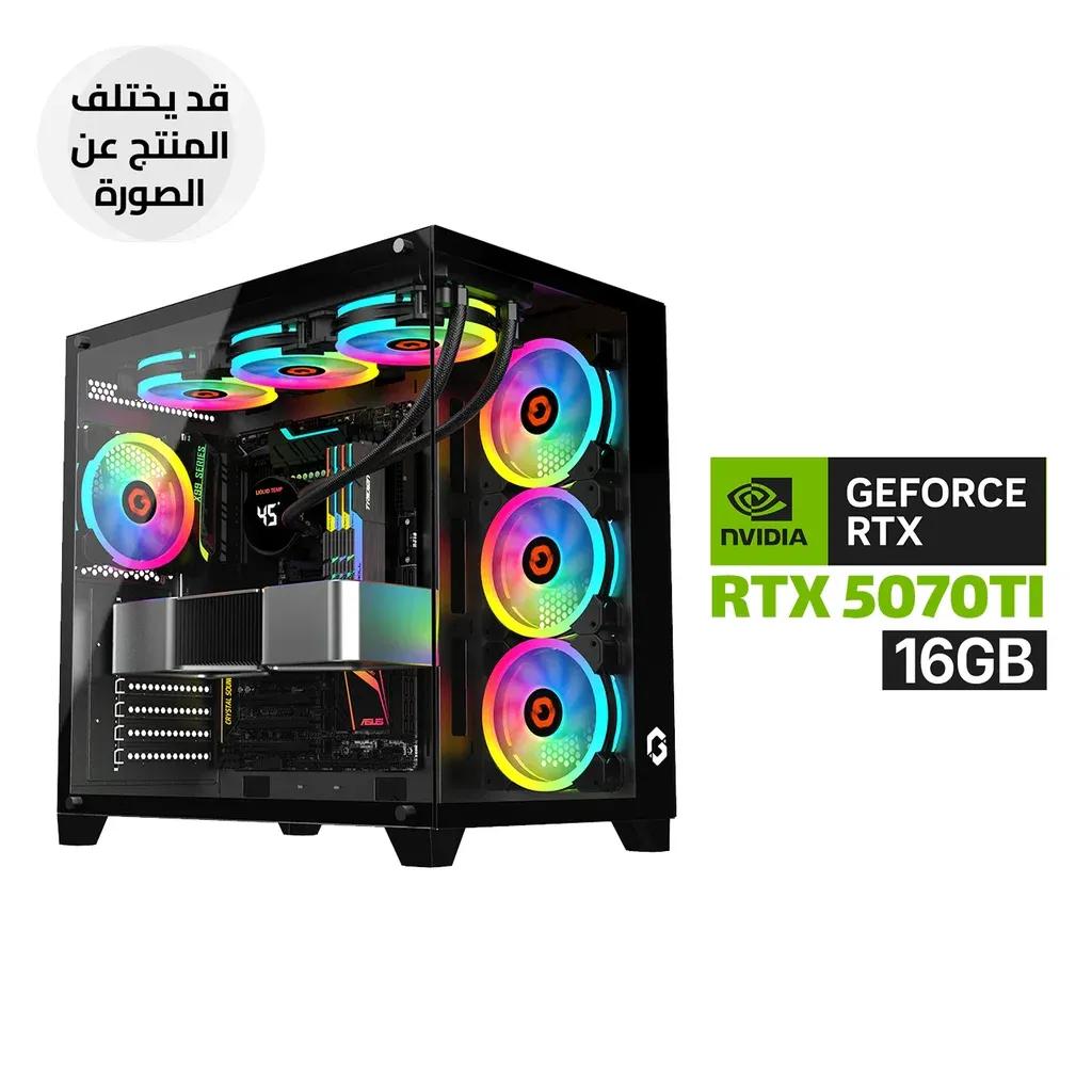 Gaming PC i5-14400F Processor, MSI BOMBER B760 WIFI D5 Motherboard, 32GB RAM DDR5, 1TB SSD NVME, RTX 5070 12GB VGA 850 WATT PSU, AZZA L240 Liquid Cooler ,GameOn Pulse Series Mid Tower Case, Windows 11 Pro (License)