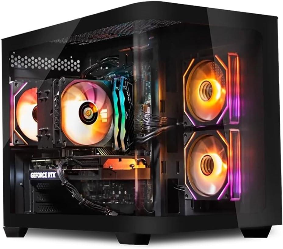 Gaming PC i5-14400F Processor,H610 Motherboard,16GB D4 RAM,1TB NVMe SSD,RTX 3060 12GB VGA,650 WATT PSU,GameOn Trident Series Case 4x RGB Fans,USB WiFi Adapter,Windows 11 Pro License,LG 24″ FHD 180HZ, Gameon Cypher XL All-In-One Bundle