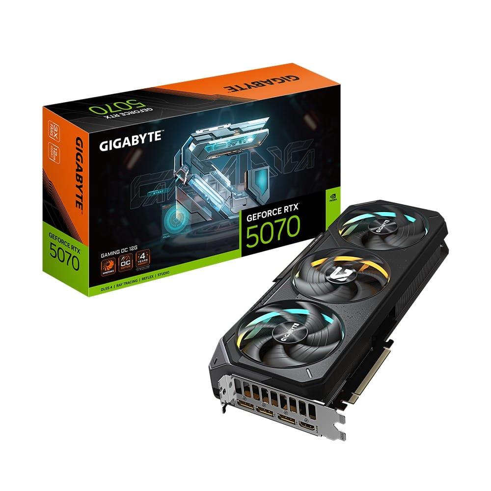 Gigabyte GeForce RTX 5070 Gaming OC Edition 12GB GDDR7 Graphics Card