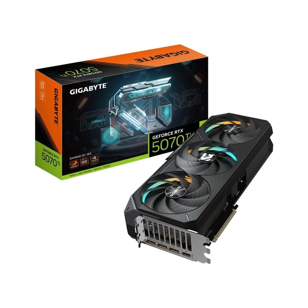 Gigabyte GeForce RTX 5070Ti Gaming OC Edition 16GB GDDR7 Graphics Card