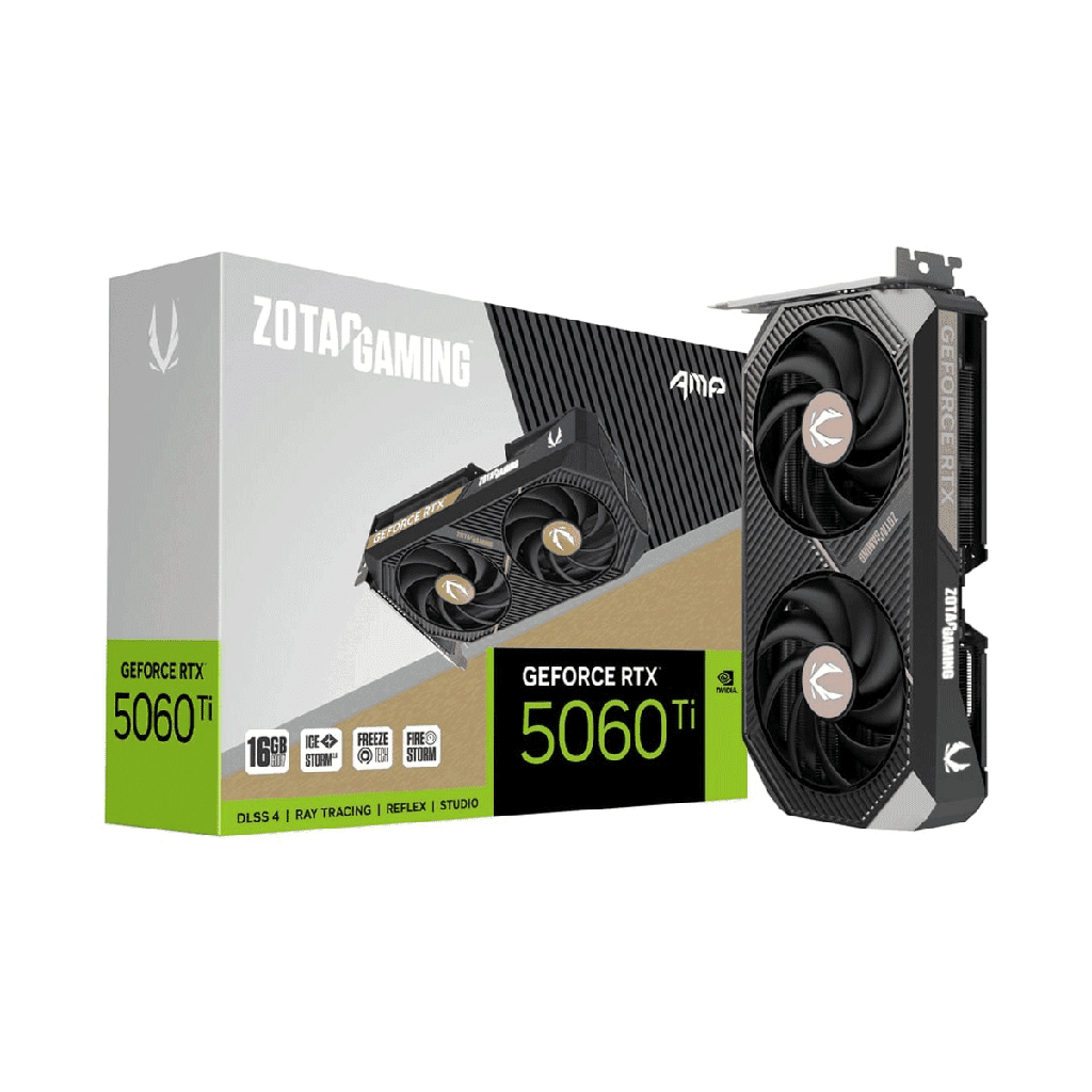 Zotac Geforce RTX 5060Ti 16GB AMP GDDR7 Graphic Card