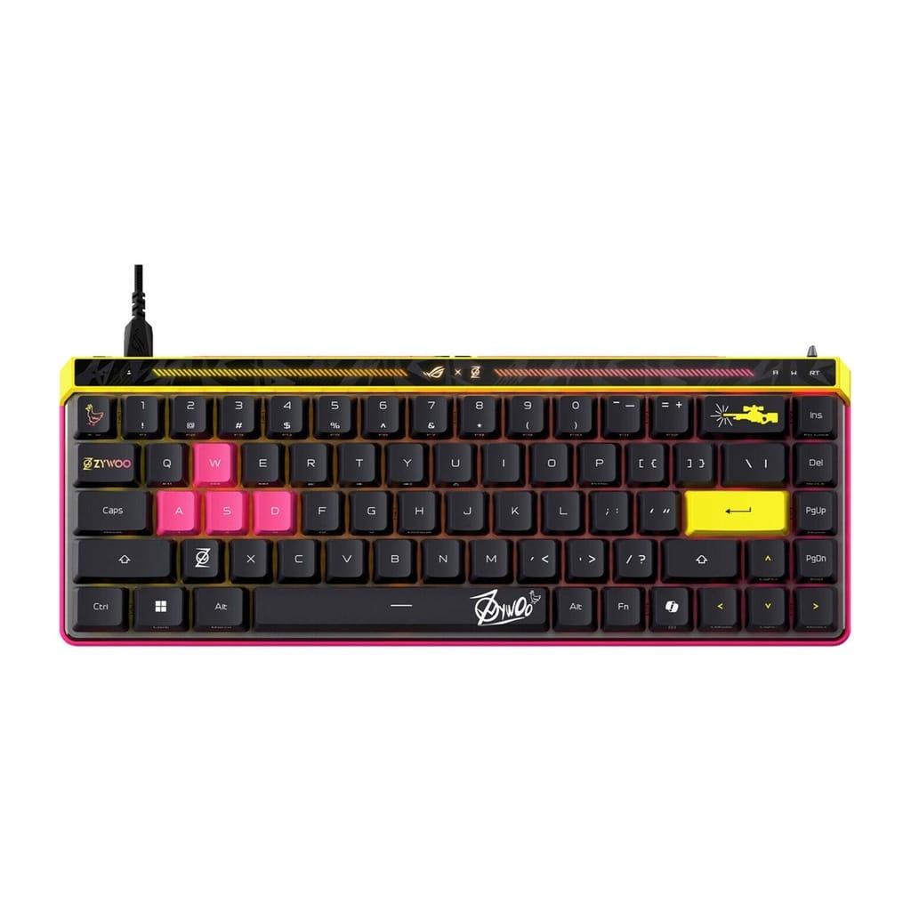 Asus M606 Rog Falchion Ace HFX ZywOo Edition Wired Gaming Keyboard ROG HFX Magnetic Switch – Black
