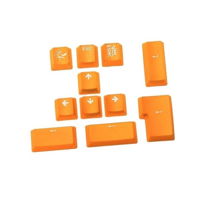 Ducky Double Shot PBT KeyCaps Set – Yellow