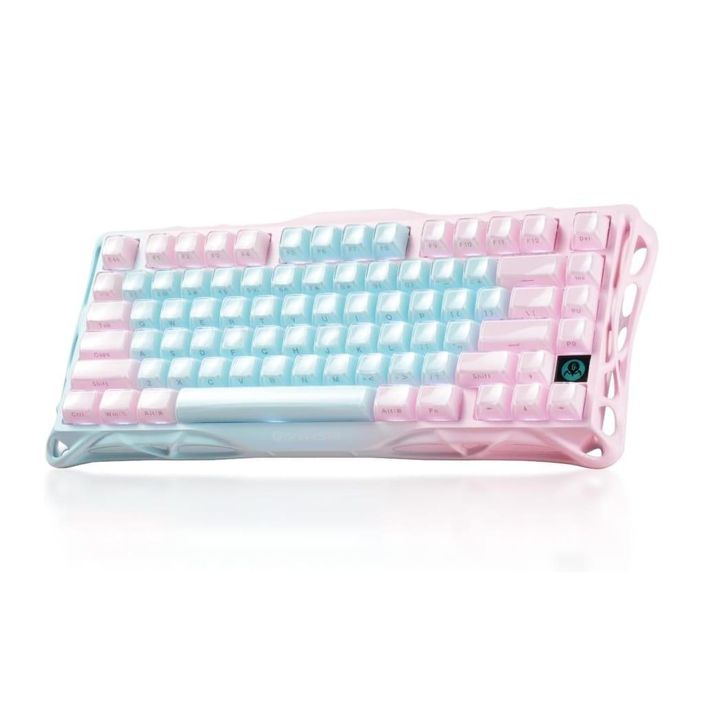 GravaStar Mercury K1 LITE 75% Wireless Mechanical Gaming Keyboard – Aurora Mist