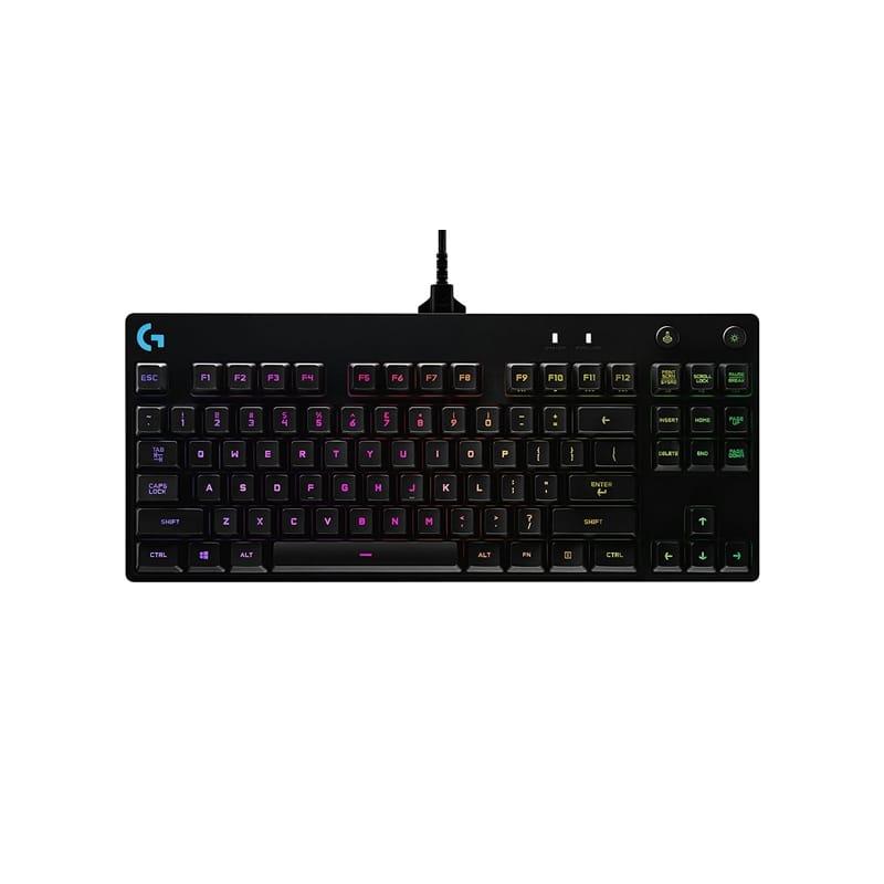 Logitech G Pro RGB TKL Mechanical Gaming KeyBoard GX Blue Clicky Switch