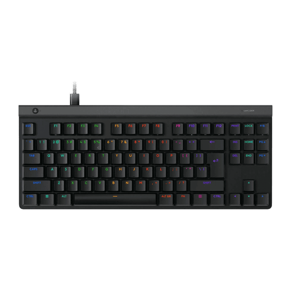 Logitech G515 TKL Low-Profile Wired Gaming Keyboard Tactile Switch – Black