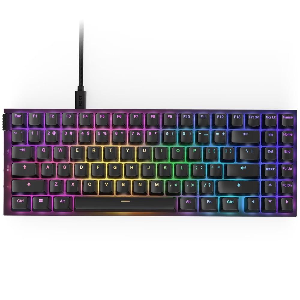 NZXT FUNCTION 2 MINI TKL Wired Optical Gaming Keyboard – Black
