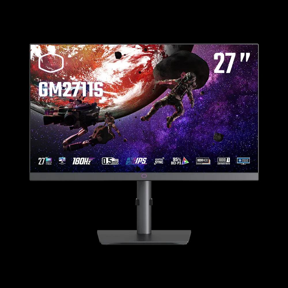 COOLER MASTER GM2711S 27 Inch 2K QHD IPS 180Hz Gaming Monitor – Black