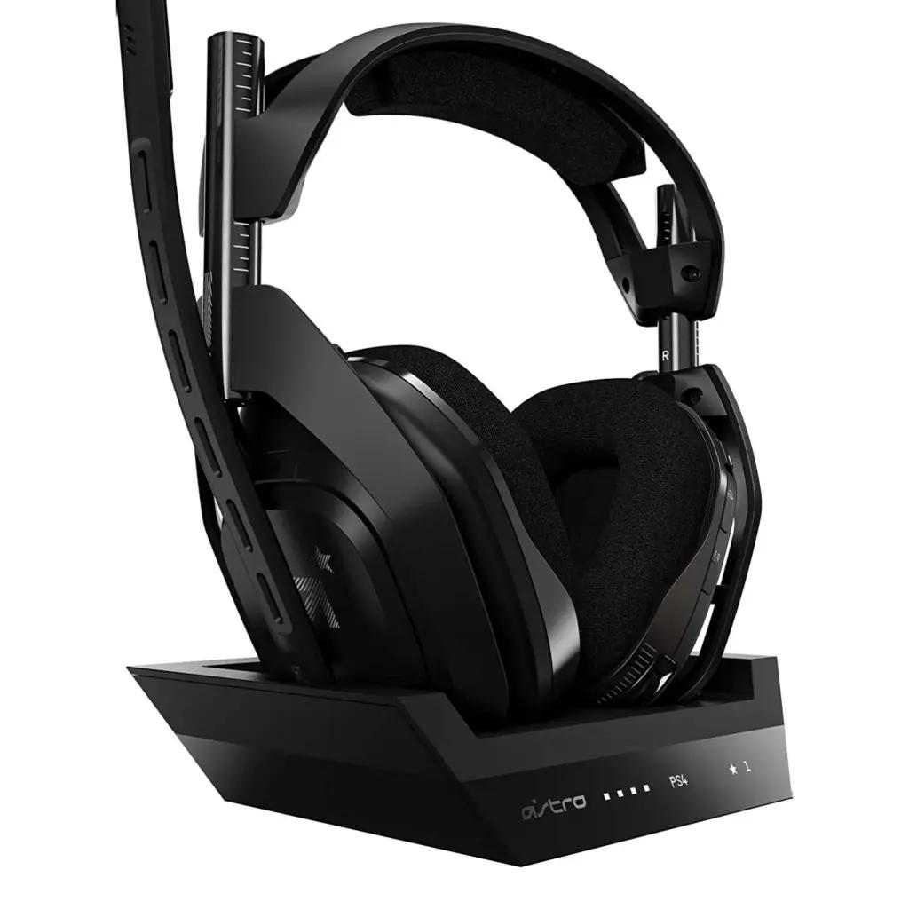 ASTRO Gaming A50 جهاز لاسلكي مع جهاز قاعدة