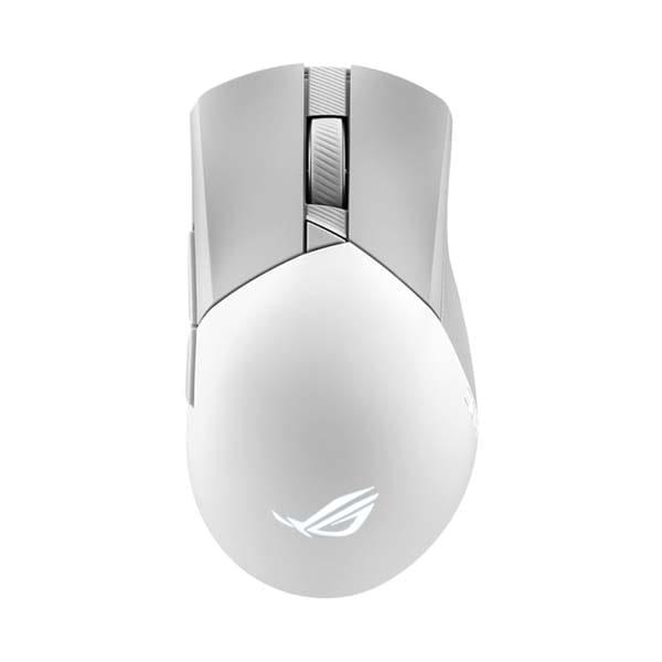 Asus P711 Rog Gladius III Aim Point Wireless/Bluetooth DPI 36,000 Out Standing 119-Hour Battery Life (79 Gram) Gaming Mouse – White