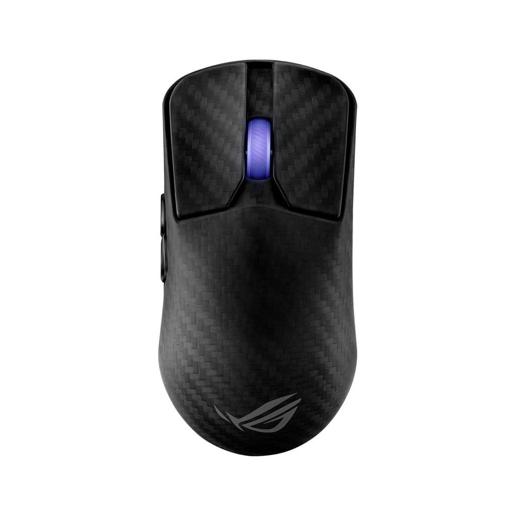 Asus Rog Harpe ACE Extreme Wireless Gaming Mouse Carbon Fiber Composite Shell, Upto 8000Hz Polling Rate 42,000 DPI – Black