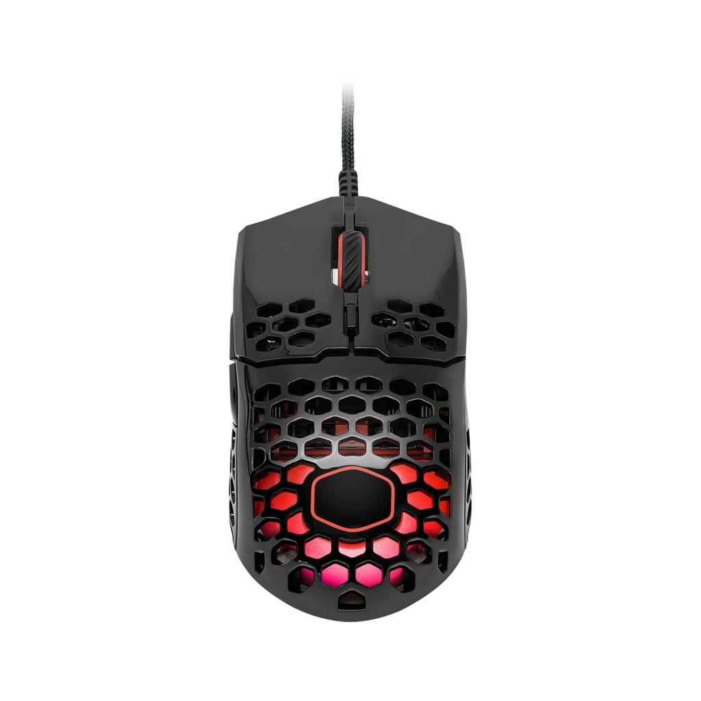 CoolerMaster MM711 Wired Gaming Mouse (60g) – Glossy Black