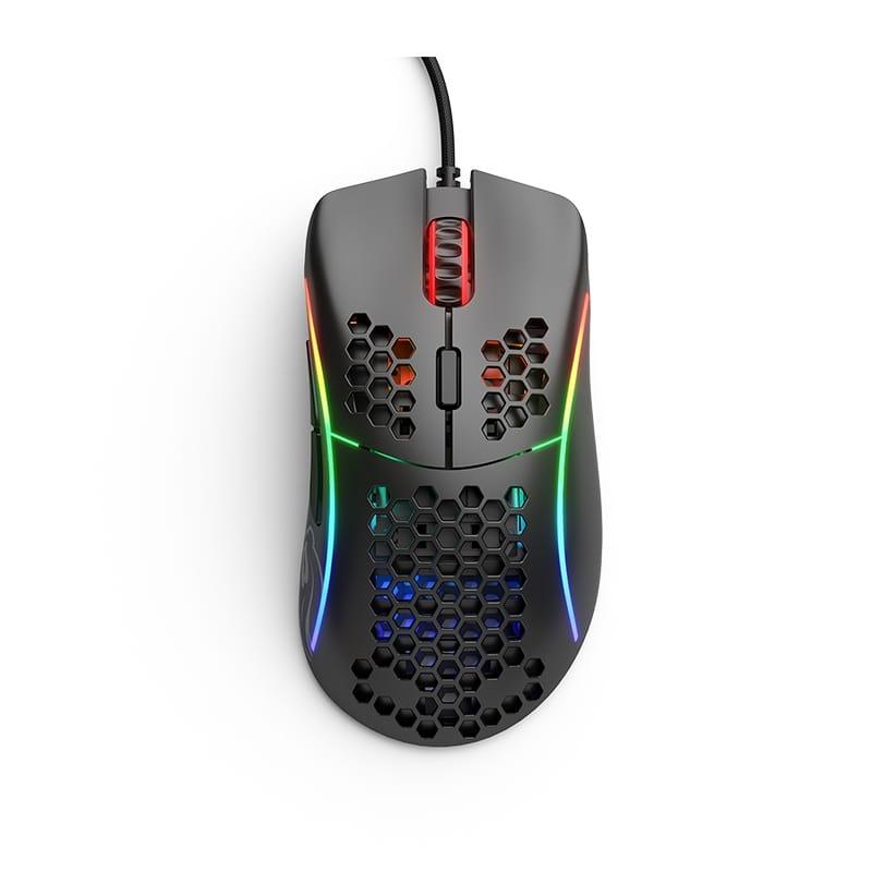 Glorious Model D Minus 12,000 DPI Wired Gaming Mouse (61g) – Matte Black