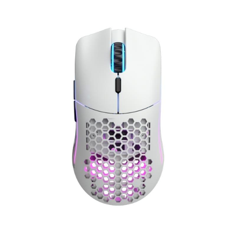 Glorious Model O 19,000 DPI Wireless/Wired Gaming Mouse (69g) – Matte White