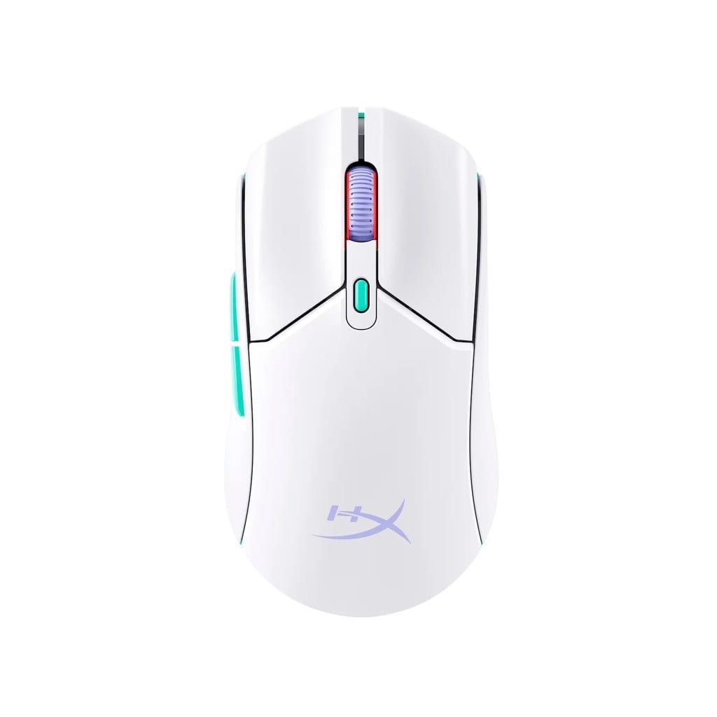 HyperX PulseFire Haste 2 Core Wireless/Bluetooth Long Lasting Battery Life For Pc,PS5/Xbox Series X|S,Xbox One – White