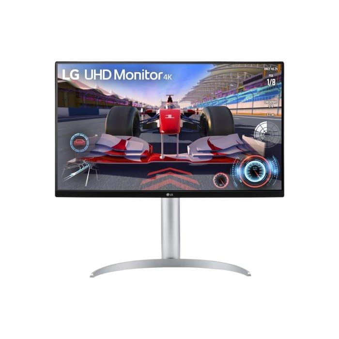 LG 27-Inch VA UHD 4K 144Hz HDR Gaming Monitor With Speaker, HDMI 2.1, DisplayPort, USB-C – White