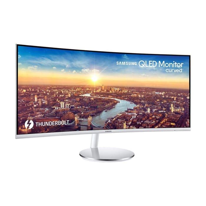 Samsung CJ79 34″ VA Panel 100Hz 4Ms QLED Ultra WQHD 2K Curved Gaming Monitor – C34J791WTM