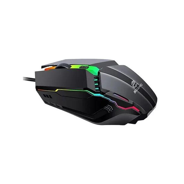 Jeqang Jm-530 Wired Game Competitive Mouse 1200dpi Usb Wired Rgb Gaming Gamer Mice For Desktop Computer Laptop Pc