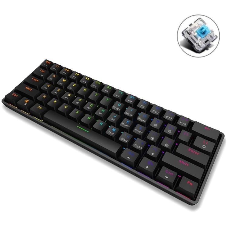 Leaven K28-RGB Mechanical Gaming Keyboard – Black – Blue Switch
