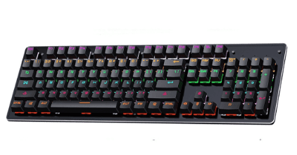 Leaven K880 – RGB Mechanical Gaming Keyboard – Black – Blue Switch