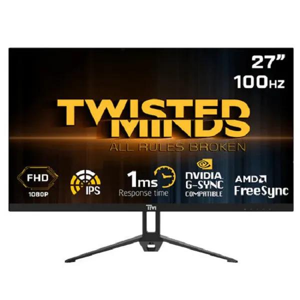 Twisted Minds 27” Flat FHD Fast IPS, 192Hz, 0.5ms, HDMI 2.1, HDR Gaming Monitor