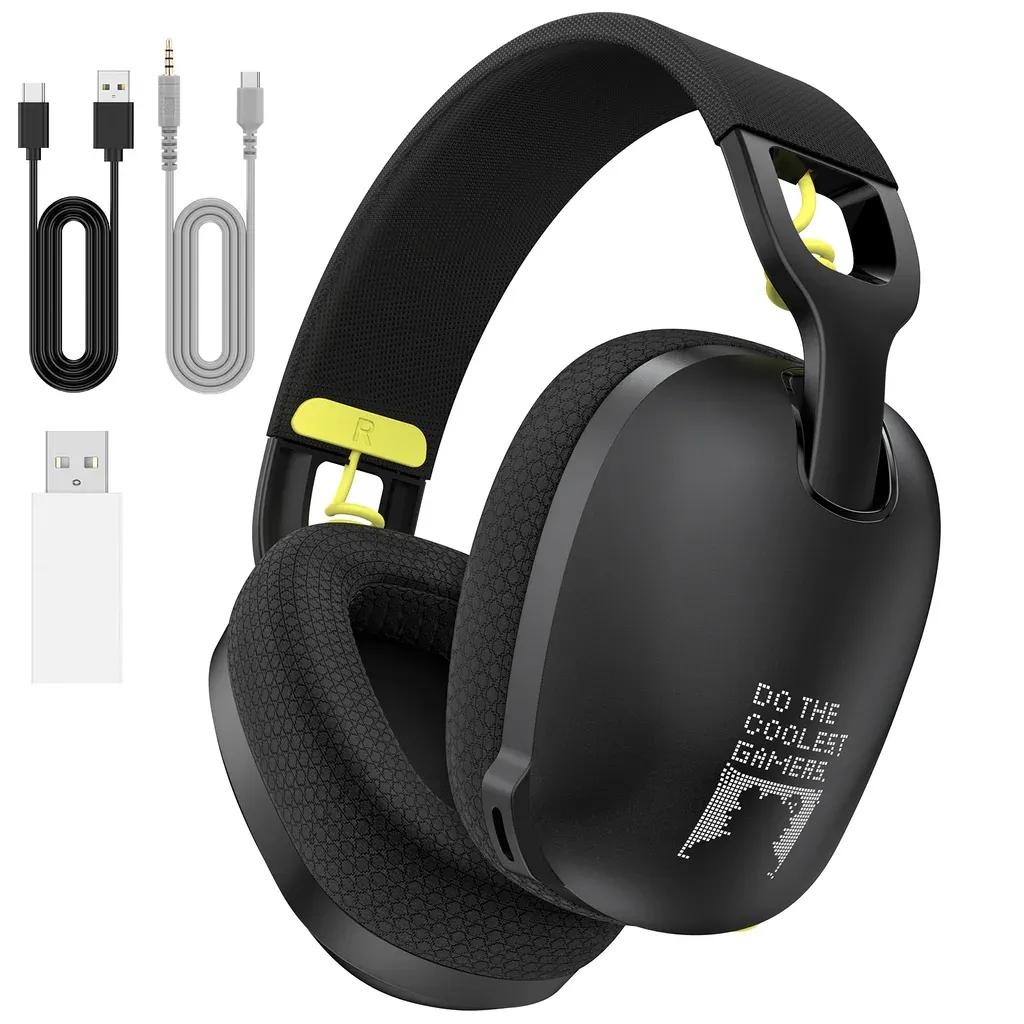 ONIKUMA B2 Headset Headworn Bluetooth 2.4g Wireless Wired Three Mode Lightweight E-Sports Gamer Headphone
