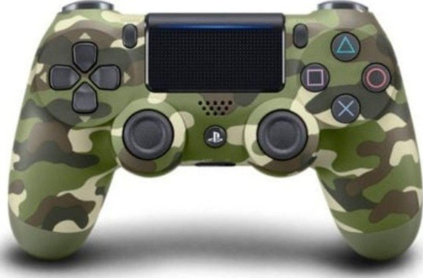 يد تحكم PS4 DualShock 4 – مموه أخضر
